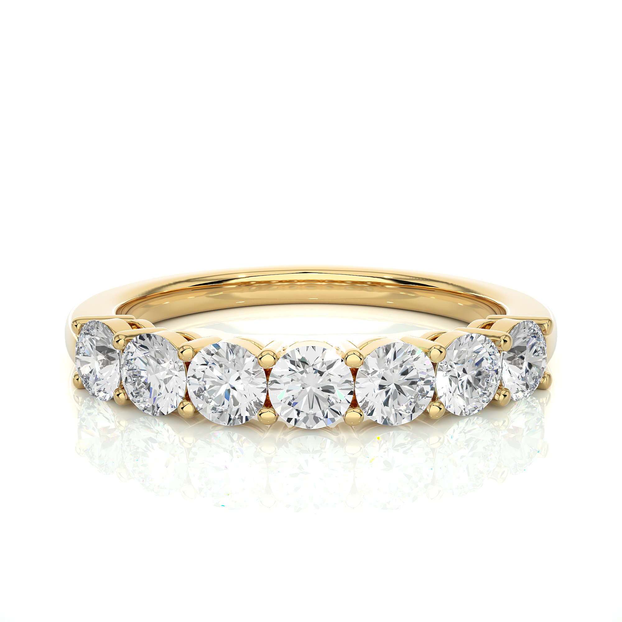 1.13 Carat IJ Color VS1 Clarity Diamond Studded Natural Diamond Ring.